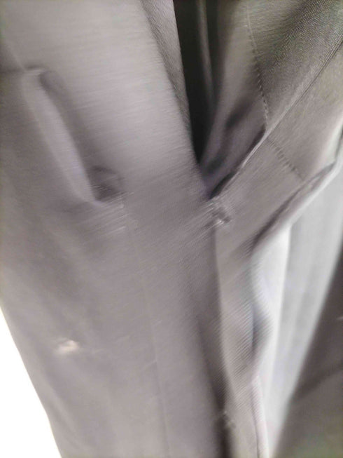 グリーン green エポレット付きノーカラーコート メンズ