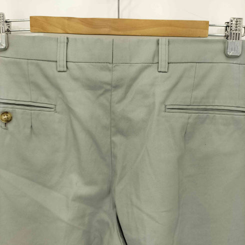 バーバリーロンドン BURBERRY LONDON ワンタック コットン スラックス パンツ メンズ W76