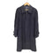 カシミヤ100 比翼ステンカラーコート メンズ