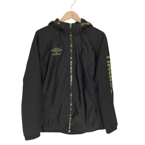 アンブロ UMBRO カモフラ切替ジップパーカー メンズ O