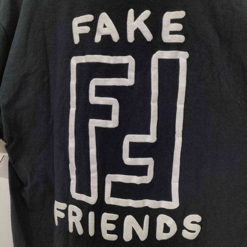 発泡プリント クルーネックTシャツ メンズ
