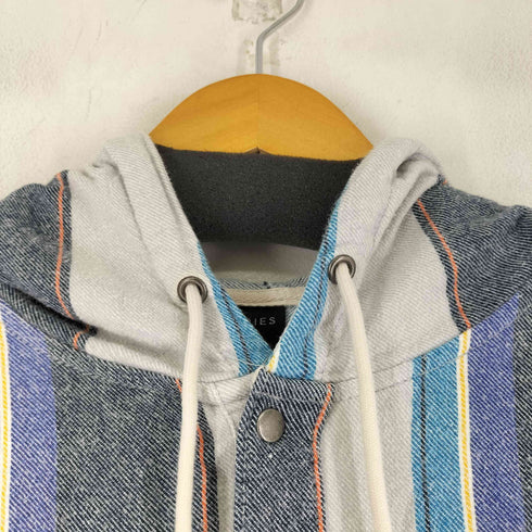 ノーバウンダリーズ no boundaries ストライプアノラックパーカー メンズ import:XL