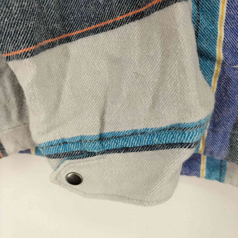 ノーバウンダリーズ no boundaries ストライプアノラックパーカー メンズ import:XL