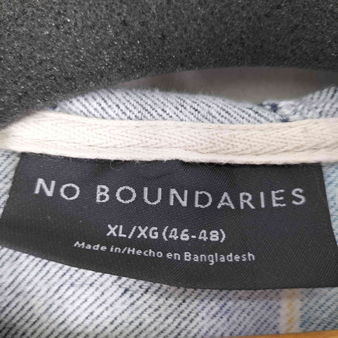 ノーバウンダリーズ no boundaries ストライプアノラックパーカー メンズ import:XL