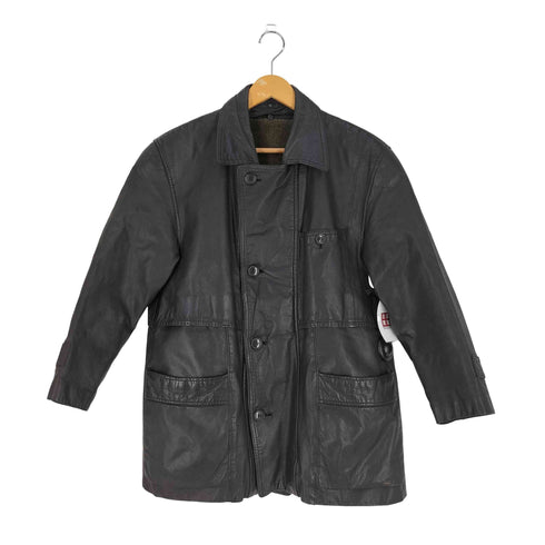 ボアライナー付 カウレザージャケット メンズ import:M