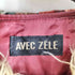 AVEC ZELE チェックダッフルコート レディース