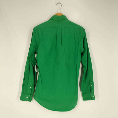 ラルフローレン RALPH LAUREN 90s CUSTOM FIT ポニー刺繍 コーデュロイ ボタンダウンシャツ メンズ import:XS