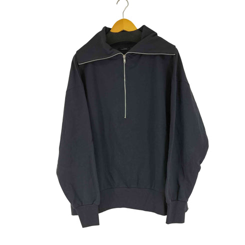 ジーナシス JEANASIS ハイネックハーフジップスウェット レディース