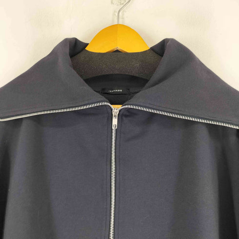 ジーナシス JEANASIS ハイネックハーフジップスウェット レディース