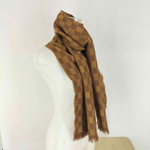 チャップスラルフローレン CHAPS RALPH LAUREN モノグラム フリンジマフラー レディース