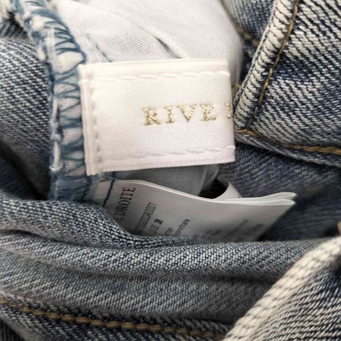 リヴドロワ RIVE DROITE 程よくワイドな美脚デニム ハイライズデニム レディース 38