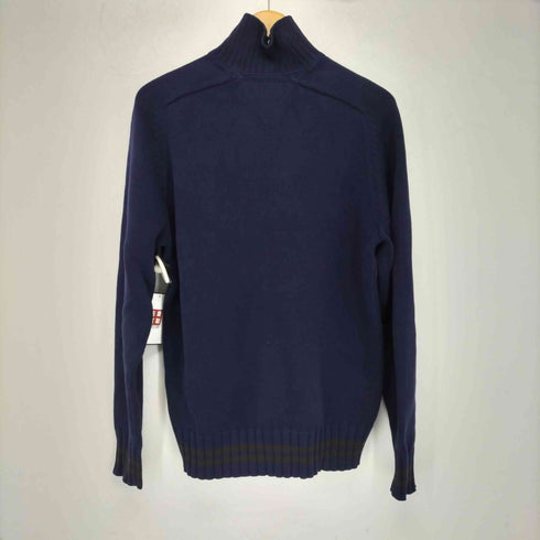 トミーヒルフィガー TOMMY HILFIGER ハーフボタン コットンハイネックニット メンズ JPN:S