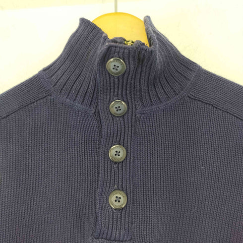 トミーヒルフィガー TOMMY HILFIGER ハーフボタン コットンハイネックニット メンズ JPN:S