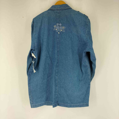 CAROLS DENIMS ビジューデザインデニムテーラードジャケット レディース