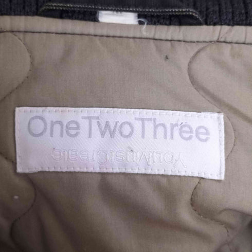 ONE TWO THREE パテッド ゴンズ ボンバージャケット 中綿 メンズ import:M
