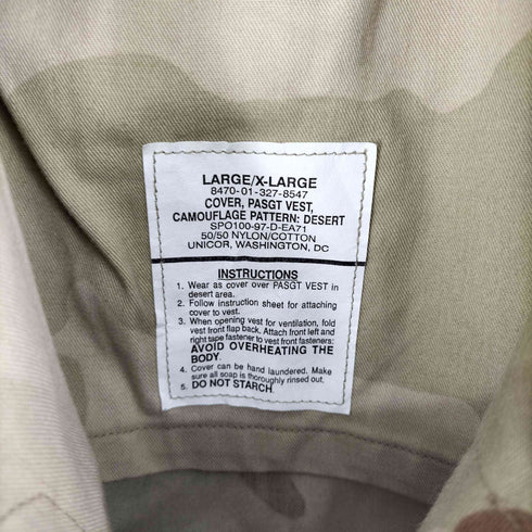 ユーエスアーミー U.S. ARMY 90s PASGT Body Armor Vest メンズ import:L