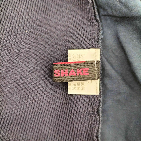 SHAKESHAKE 素材切り替えニットワンピース レディース