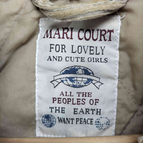 MARI COURT 太畝コーデュロイフーディージャケット メンズ 9AR