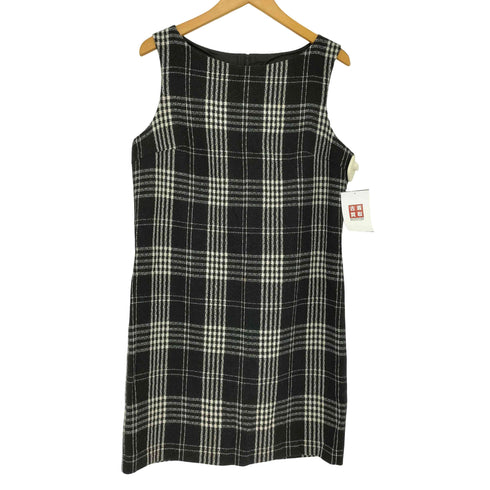 ユナイテッドカラーズオブベネトン UNITED COLORS OF BENETTON イタリア製 チェックワンピース レディース import:M