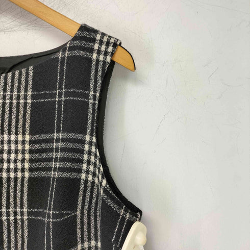 ユナイテッドカラーズオブベネトン UNITED COLORS OF BENETTON イタリア製 チェックワンピース レディース import:M