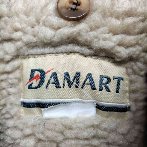 裏地ボアジップ 襟ファー ハーフコート メンズ 92