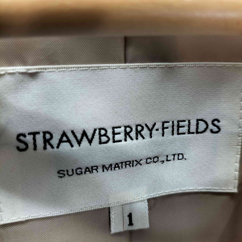 ストロベリーフィールズ STRAWBERRY-FIELDS ノーカラーセットアップ レディース 1