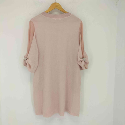 la monet プリーツ加工ワンピース レディース