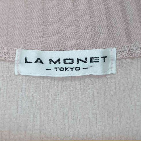 la monet プリーツ加工ワンピース レディース