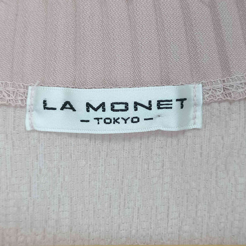 la monet プリーツ加工ワンピース レディース