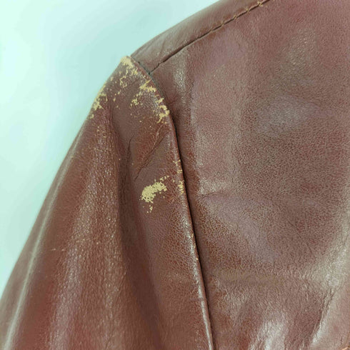 70S マルチポケット レザージャケット メンズ