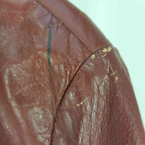70S genuine leather マルチポケット レザージャケット メンズ
