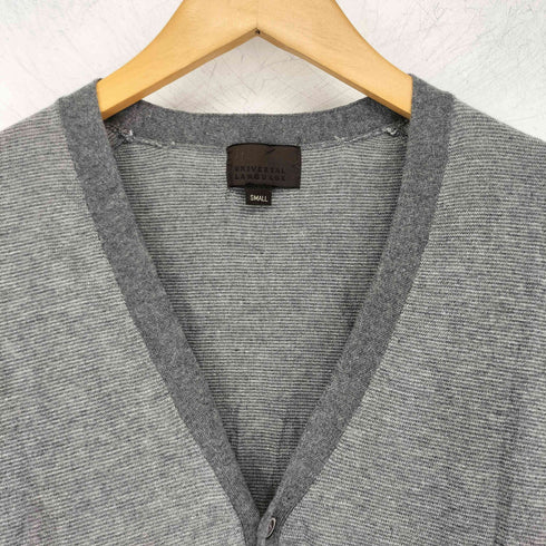 ユニバーサルランゲージ UNIVERSAL LANGUAGE カシミヤ混 ボーダーカーディガン メンズ JPN:S