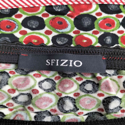 SFIZIO イタリア製 転写 ワンピース レディース