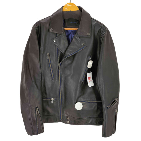 AMPLIATE Tanning Pony Double Riders Jacket メンズ XXL