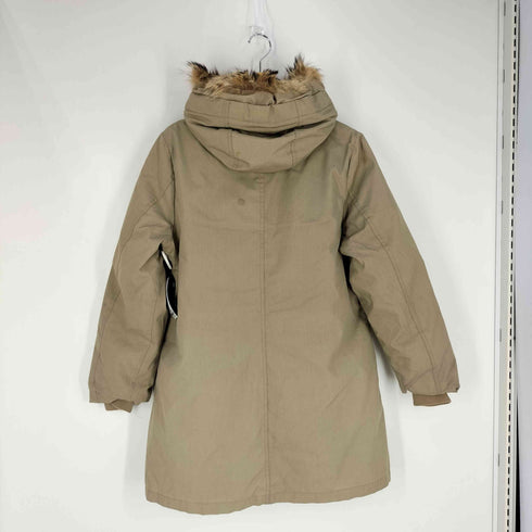 エディーバウアー Eddie Bauer 70-80s 黒タグ ファー付き GOOSE DOUN グースダウンジャケット レディース