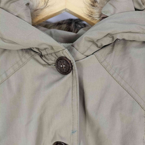 エディーバウアー Eddie Bauer 70-80s 黒タグ ファー付き GOOSE DOUN グースダウンジャケット レディース