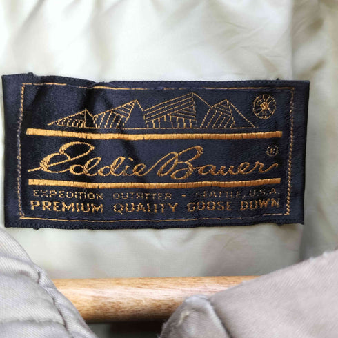 エディーバウアー Eddie Bauer 70-80s 黒タグ ファー付き GOOSE DOUN グースダウンジャケット レディース