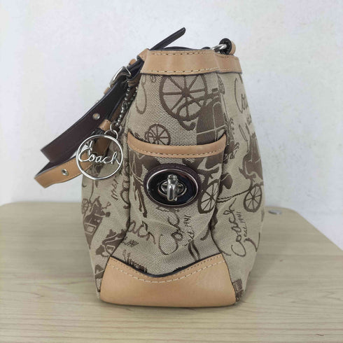 コーチ COACH ジャガードキャリーオールトートバッグ レディース