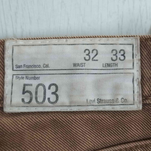 リーバイス Levis 00s 503 後染め ストレートデニム メンズ W32/L33