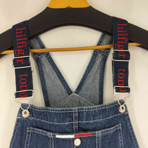 トミーヒルフィガー TOMMY HILFIGER デニムサロペット レディース L