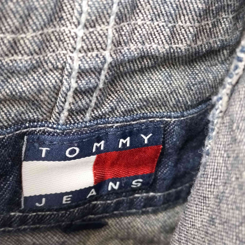 トミーヒルフィガー TOMMY HILFIGER デニムサロペット レディース L