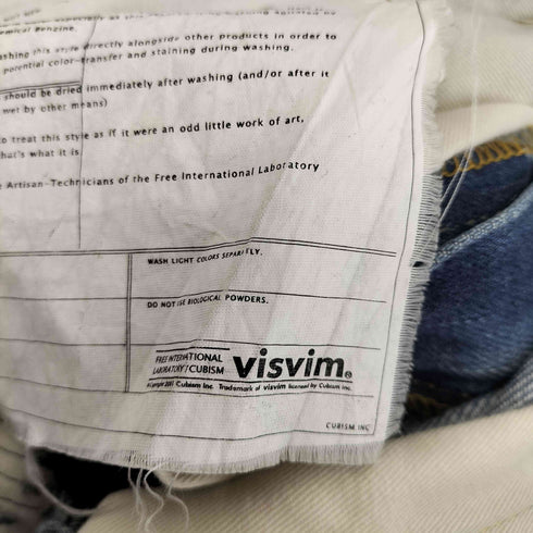 ビズビム VISVIM 03D5 Social sculpture Denim メンズ W32L32