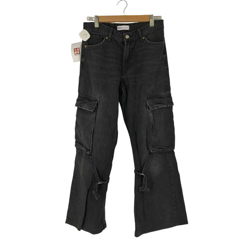ザラ ZARA デニムカーゴパンツ レディース 26