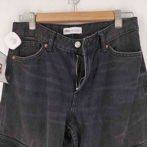 ザラ ZARA デニムカーゴパンツ レディース 26