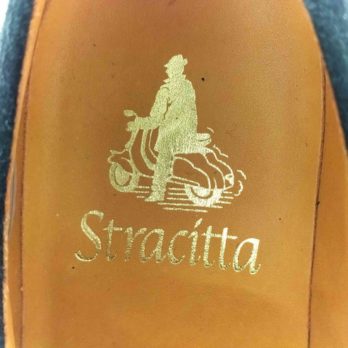 stracitta ダブルモンクストラップ スウェードシューズ メンズ 6 1/2 25.5cm