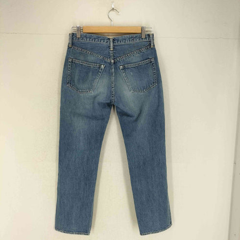 アンユーズド UNUSED ストレートダメージデニムパンツ メンズ