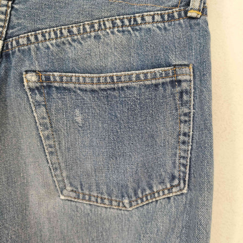 アンユーズド UNUSED ストレートダメージデニムパンツ メンズ