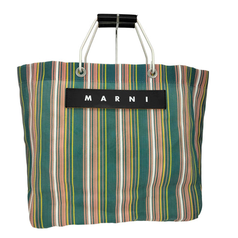 マルニ MARNI フラワーカフェ トートバッグ レディース