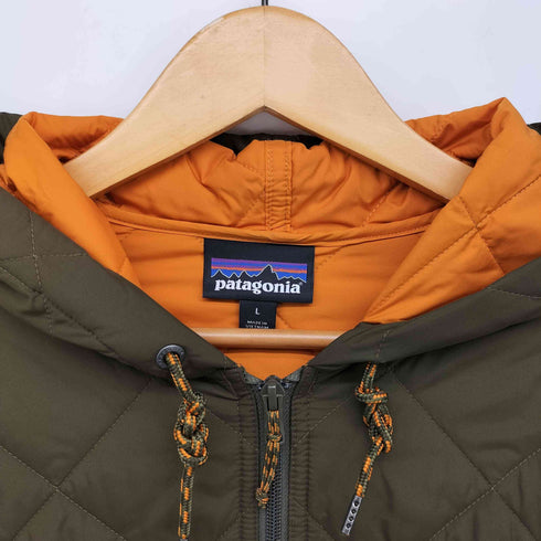 パタゴニア patagonia 18AW DIAMOND QUILTED BOMBER HOODY ダイアモンド キルト ボマー フーディ メンズ import:L