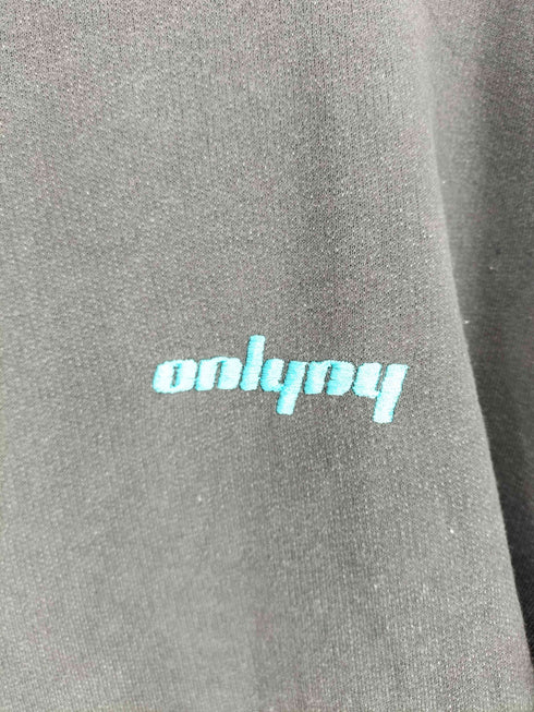 オンリーニューヨーク ONLY NY ロゴ刺繍Vガゼットクルーネックスウェット メンズ M